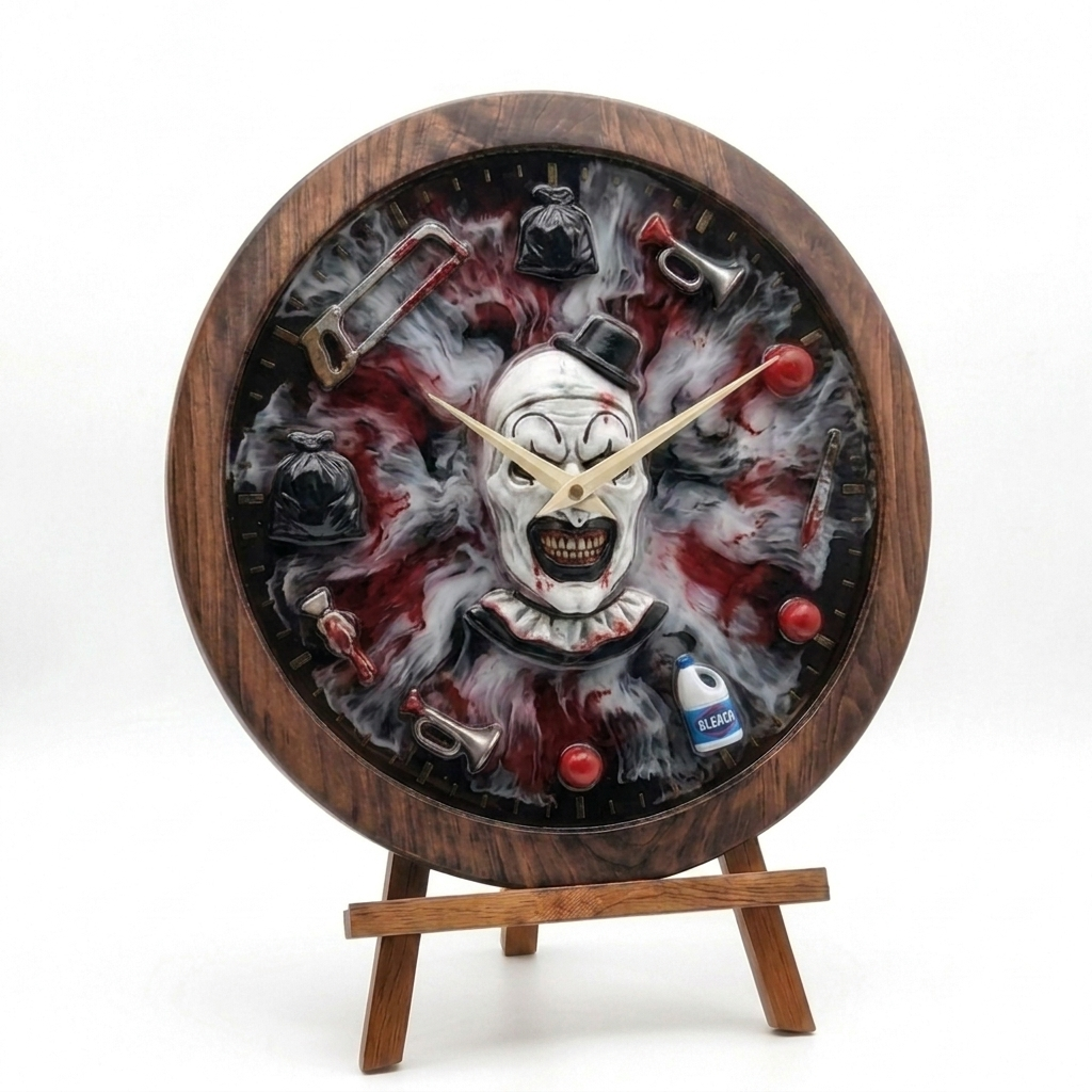 Art the Clown Wall Clock