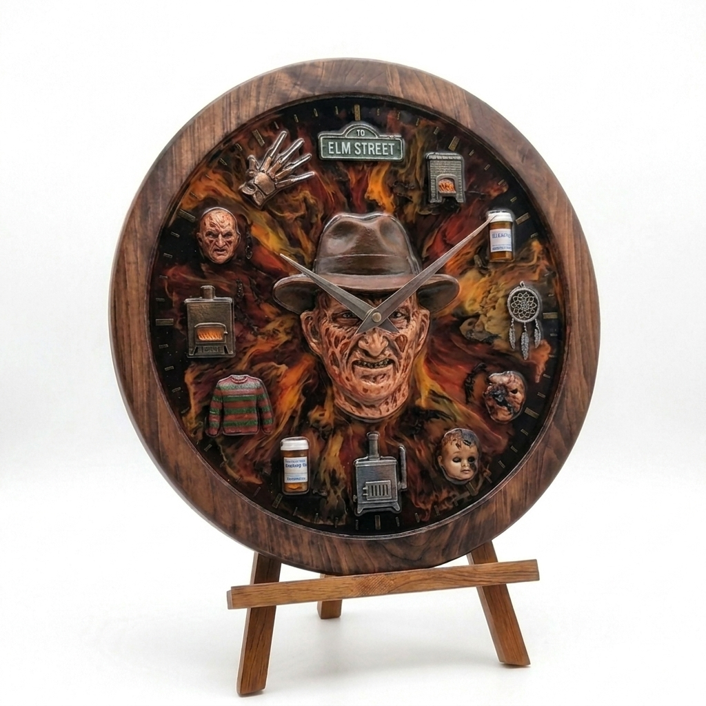 Freddy Krueger Wall Clock