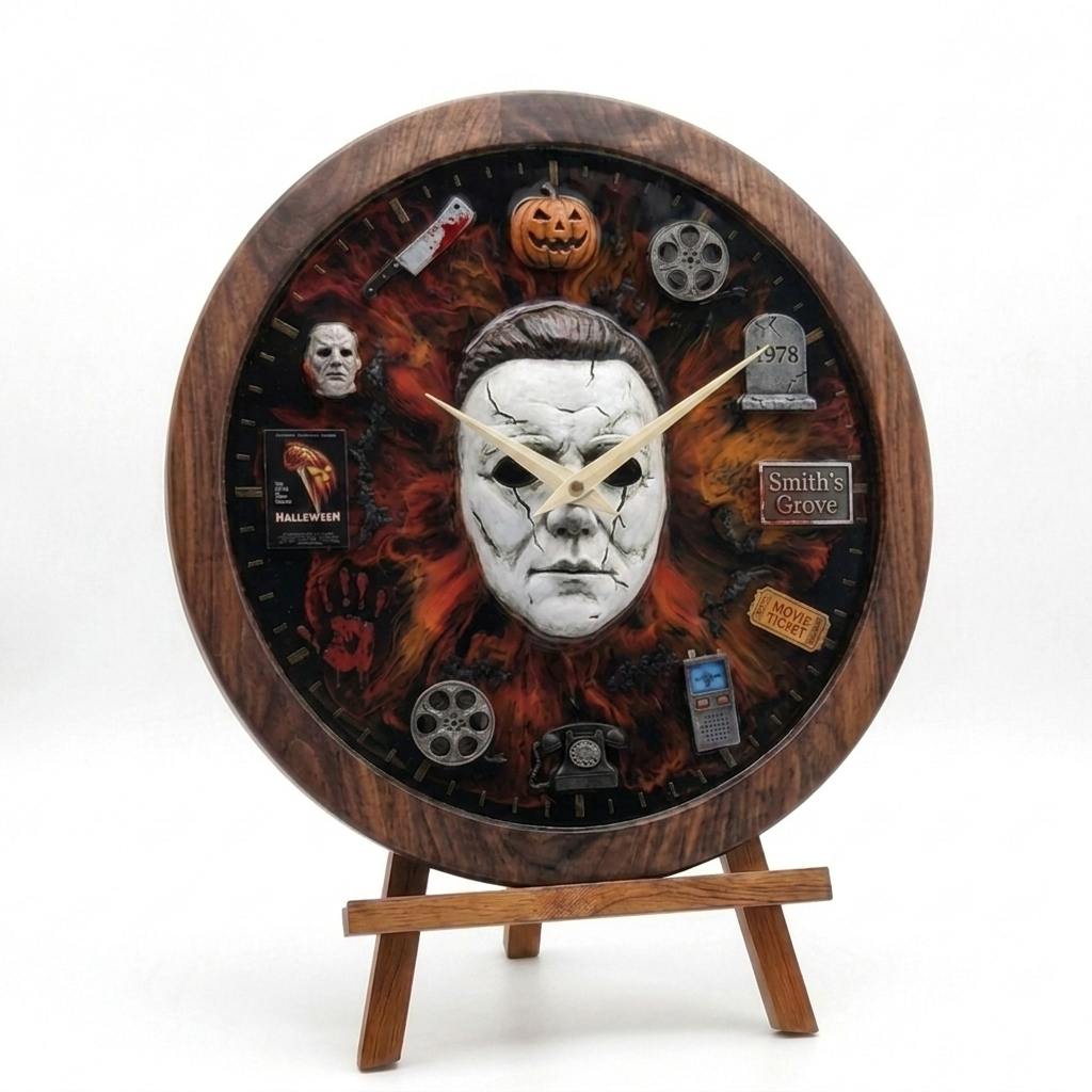 Michael Myers Wall Clock