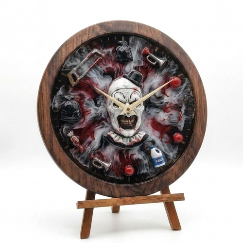 Art the Clown Wall Clock