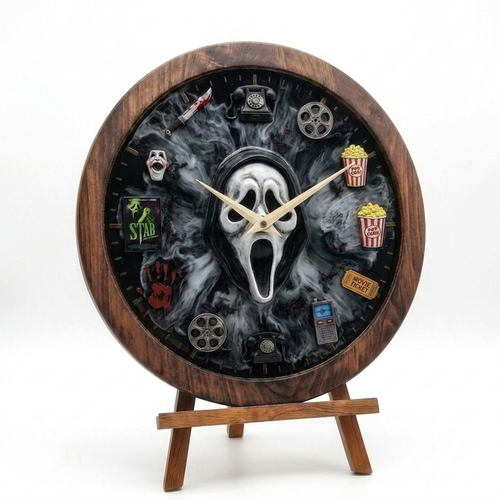 Ghostface Wall Clock