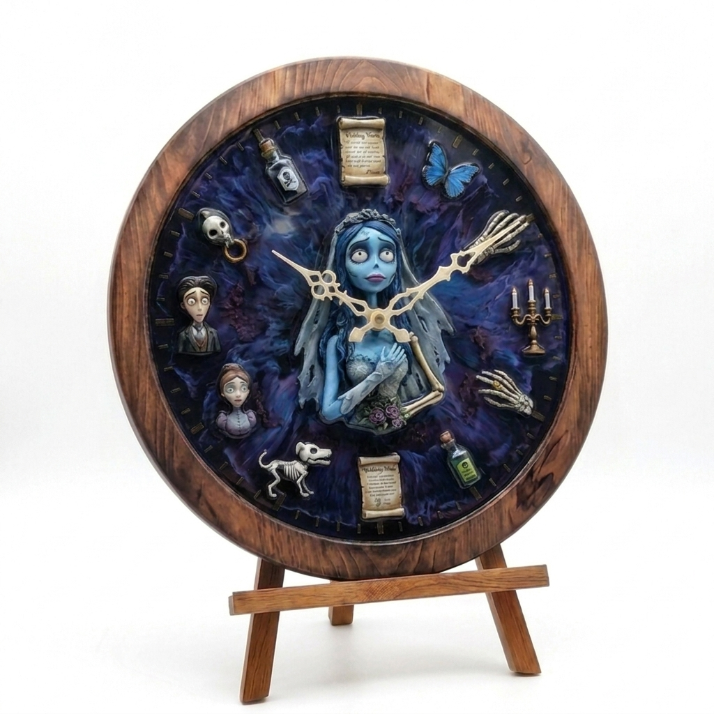 Corpse Bride Wall Clock